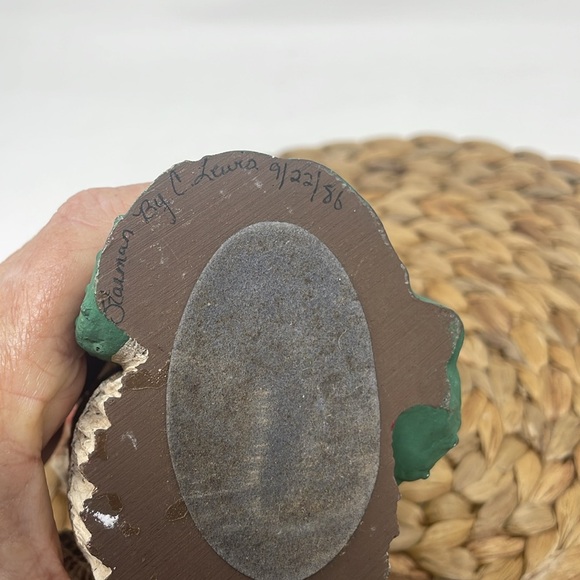 C. LEWIS STARMAN Vintage Folk Art Bearded Robed Man 1986 - Picture 6 of 6